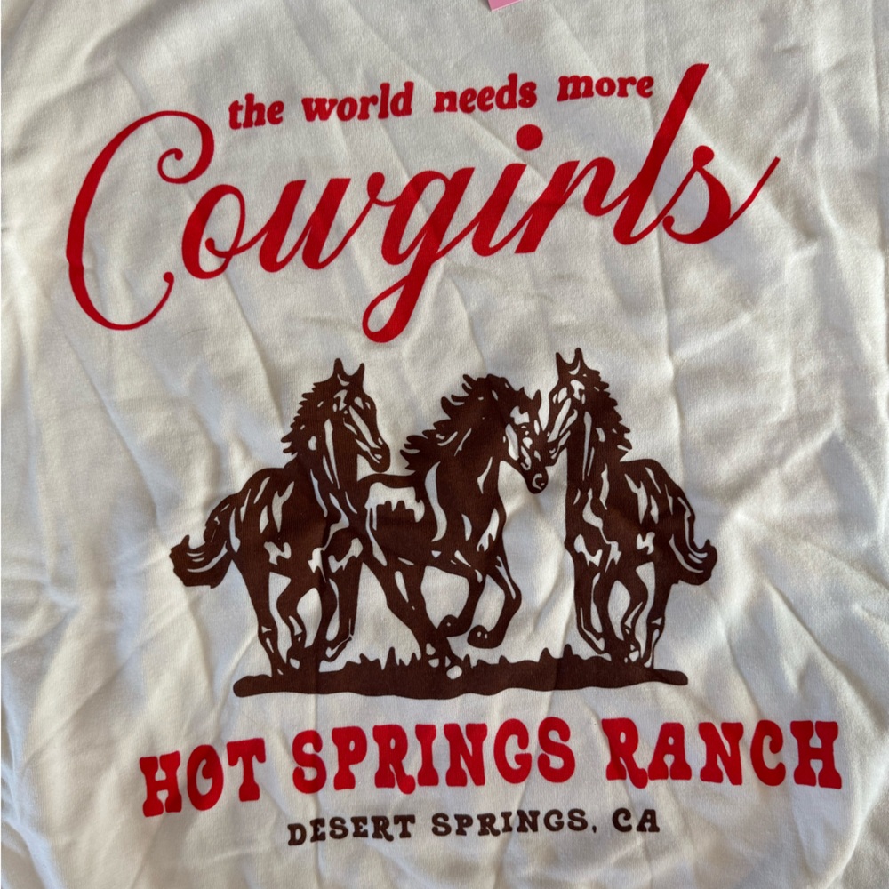 Grayson Threads Cozy Western Cowgirl Graphic Boxy Retro Sweatshirt Size 3X NWT - Picture 4 of 5